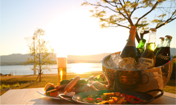 絶景で楽しむLake Side BBQ