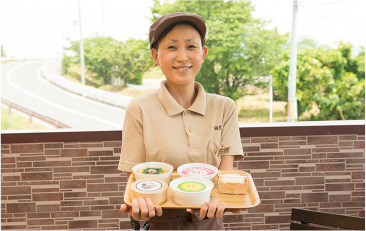 古株牧場の牛乳とチーズ