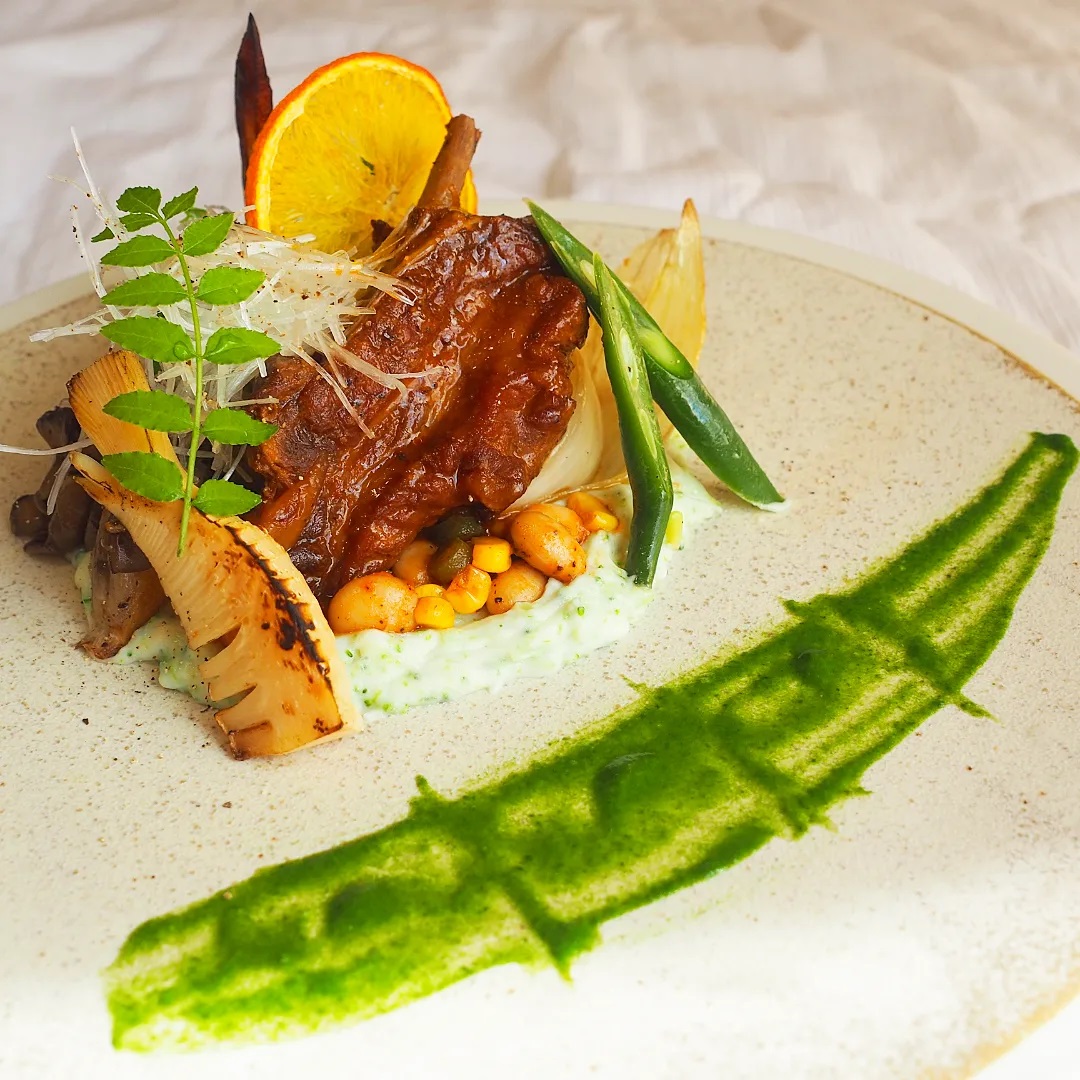 <p>【F】<span>里山道中牡丹鍋</span></p>
