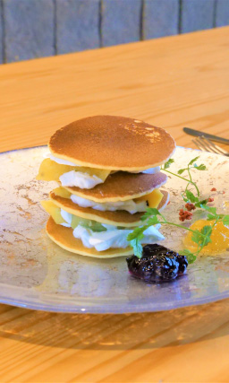 ママSETRE御杖村産コシヒカリ米粉を使ったパンケーキ