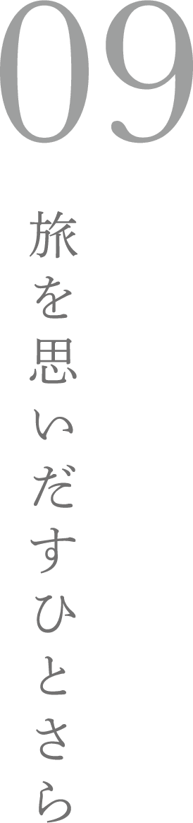 09 旅を思いだすひとさら